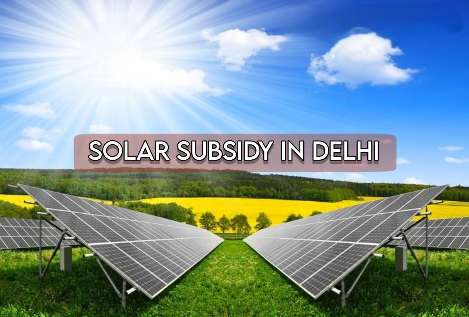 Delhi Solar Subsidy