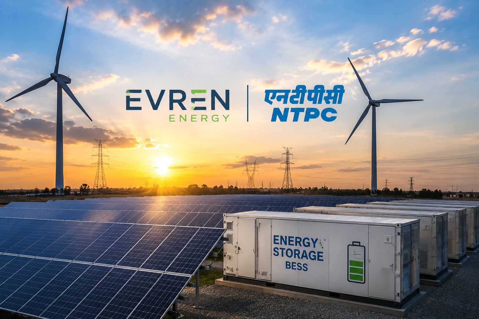 Evren Signs 750 MW PPA with NTPC to Strengthen India’s Renewable Energy Capacity