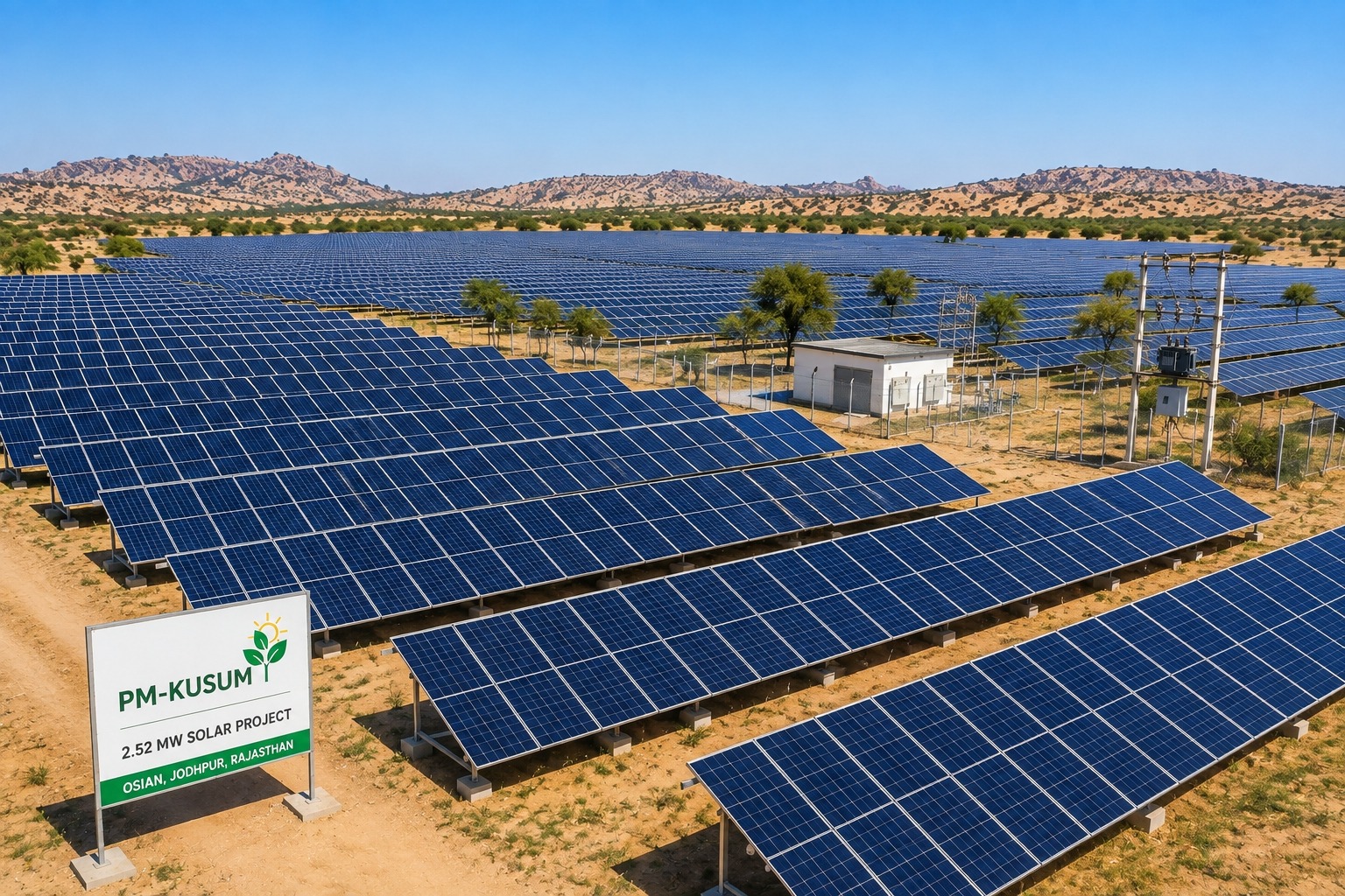 FAGMIL Invites Bids for 2.52 MW Solar Project Under PM-KUSUM in Rajasthan