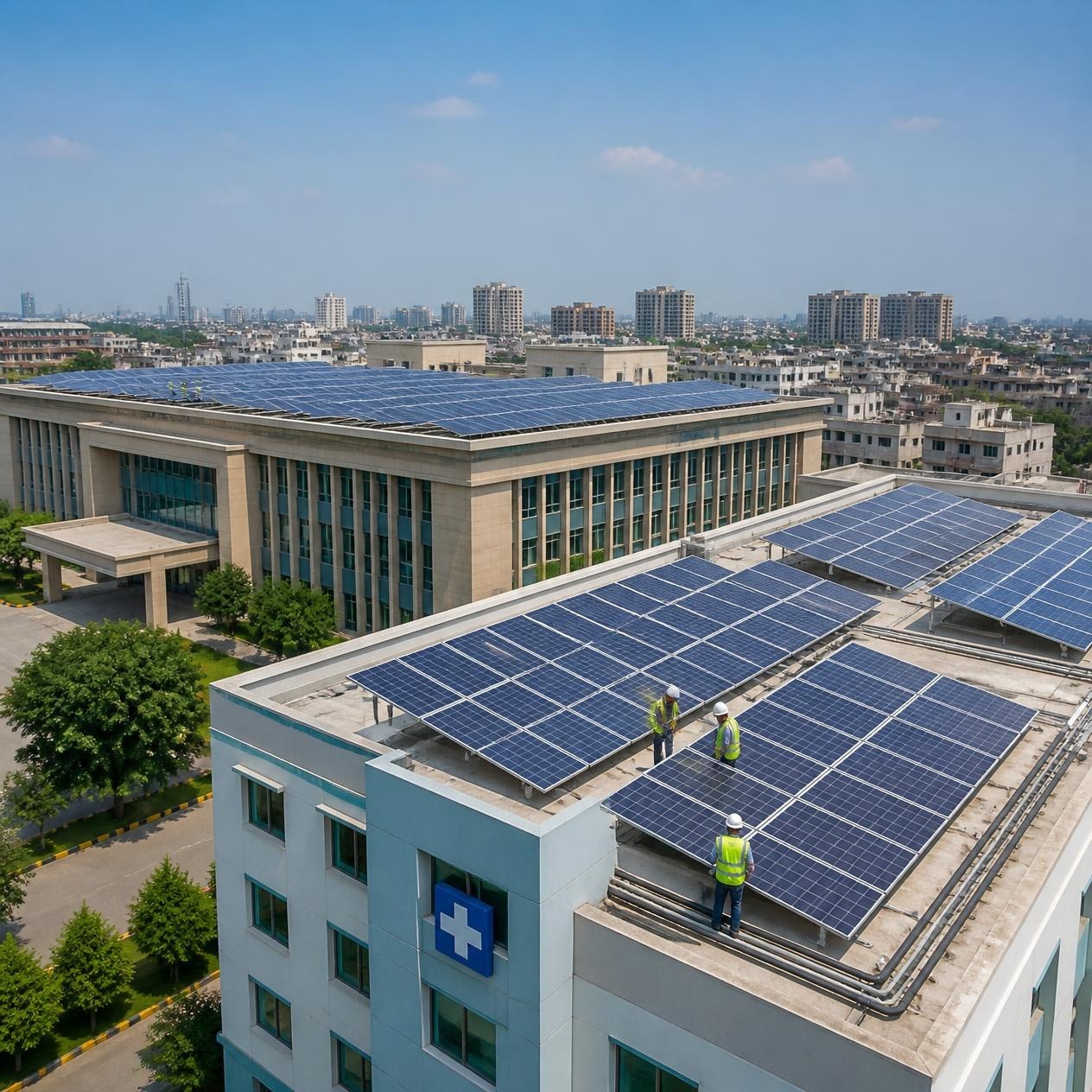 Ghaziabad to Begin Solarisation of Government Offices and Hospitals