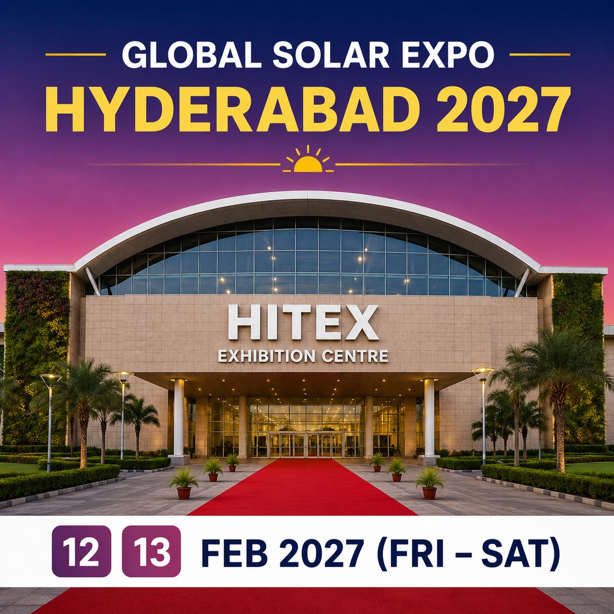 Global Solar Expo – Hyderabad 2027