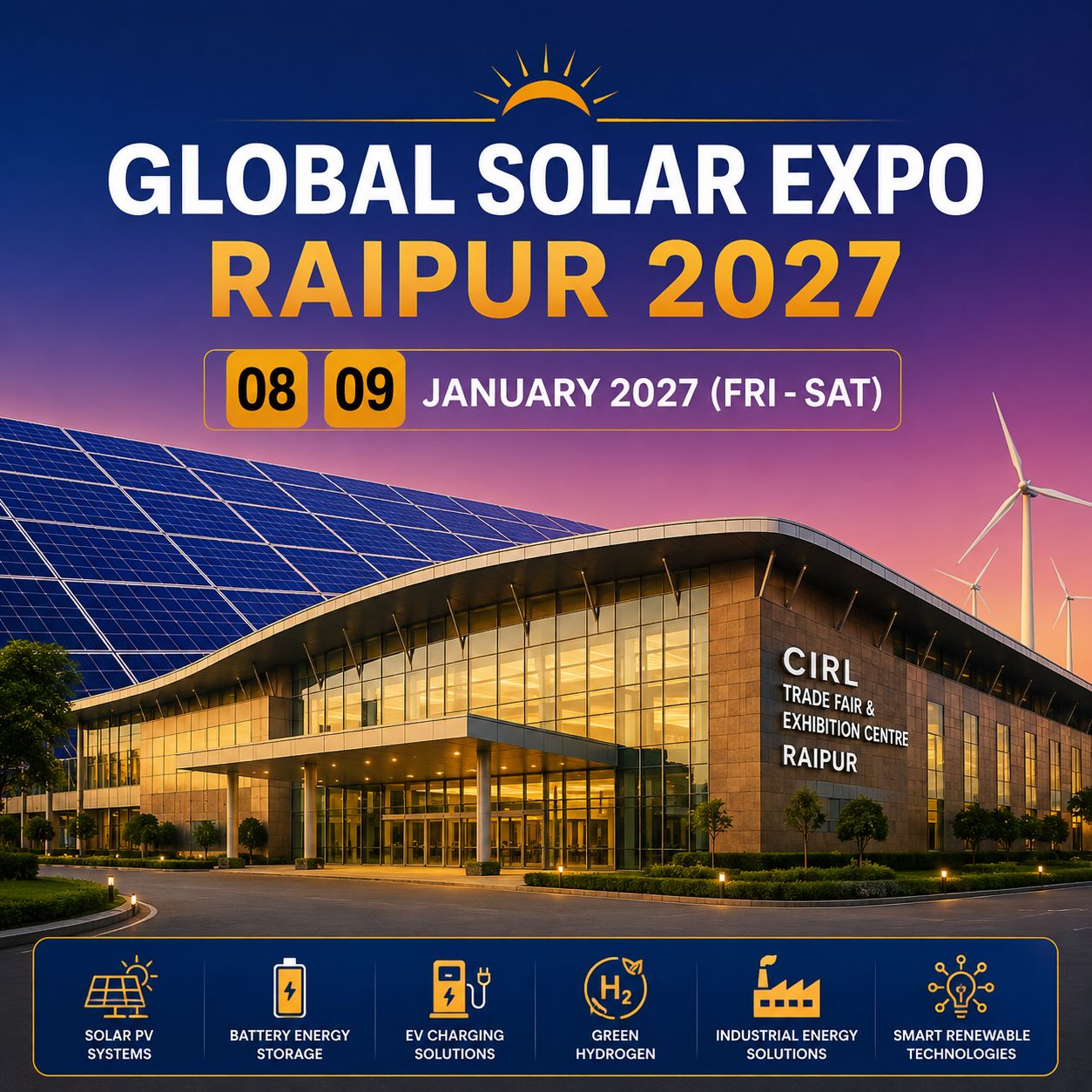 Global Solar Expo – Raipur 2027