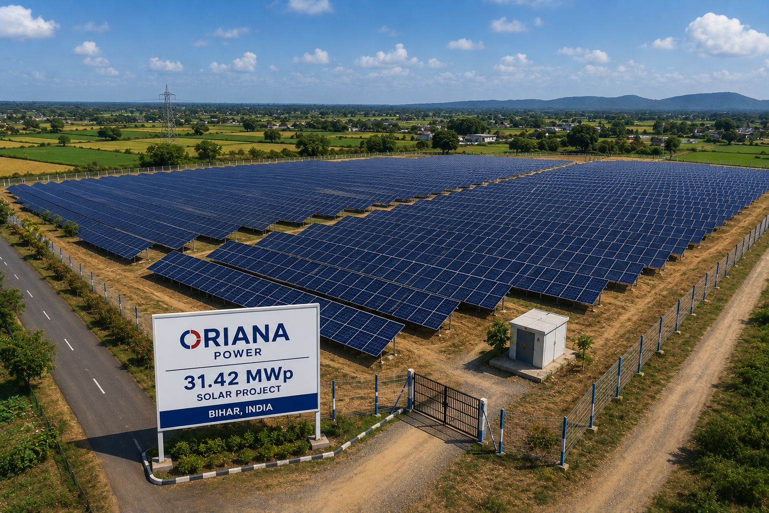 Oriana Power Secures ₹94.51 Crore EPC Contract for 31.42 MWp Solar Projects in Bihar