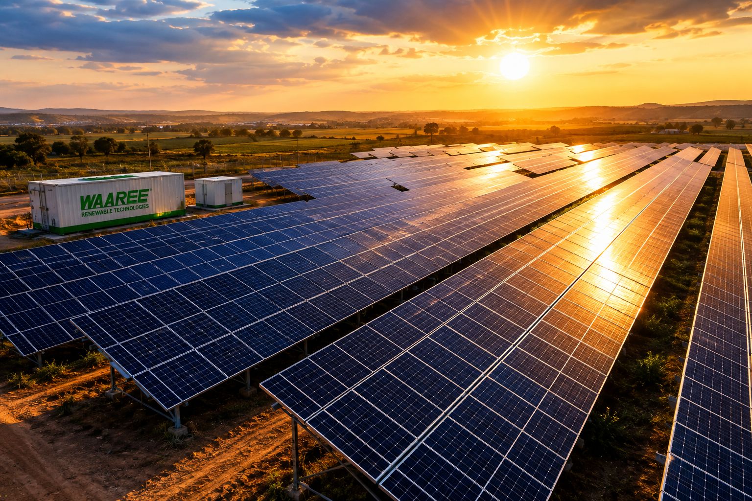 Waaree Renewable Technologies Secures 124 MWp Solar EPC Project